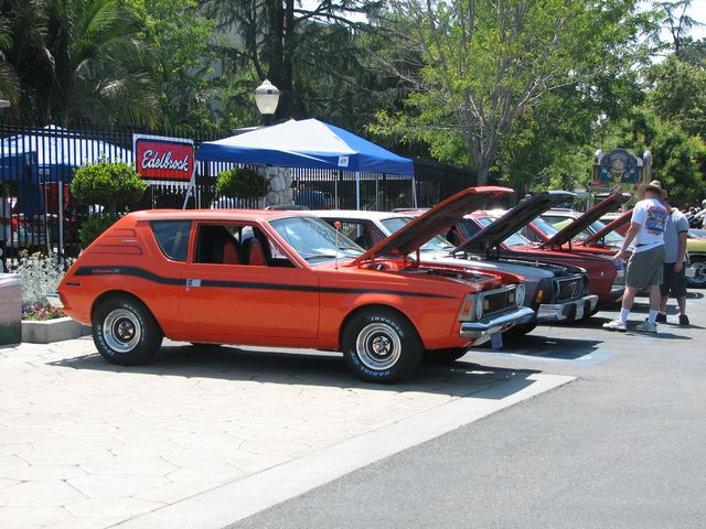 I took the Gremlin to the West Coast All AMC Show at the NHRA Museum in