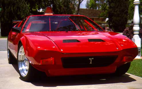  tubular chassis similar to the one Jerry Sackett built for his Pantera