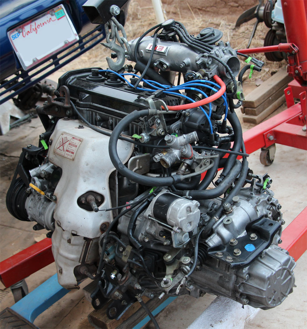 5fs Engine Block 5S-FE MK2 Non-Turbo Engine Ordered Ca Smog JDM 5S-FE from Engine World ...
